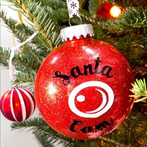 Santa Cam Ornament